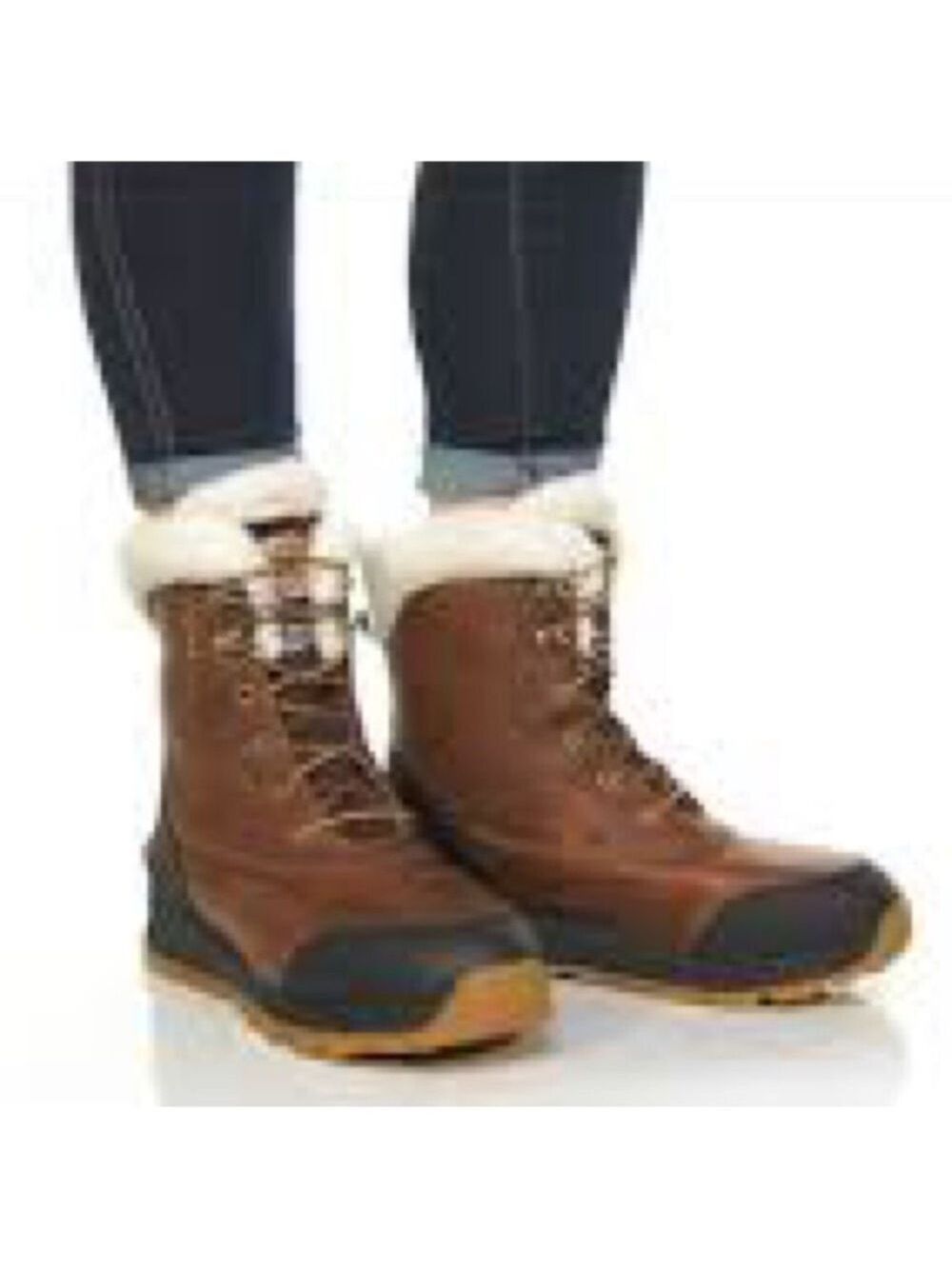 Women’s Carhartt Pellston Leather Waterproof Insulated Brown Boots Size 8 US!
